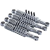 Simson Schwalbe KR51 Stoßdämpfer Tieferlegung Set Chrom 240mm + 260