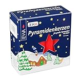 Pyramidenkerzen groß rot für große Pyramiden Größe 17,2x105mm Inhalt 18 Stück
