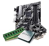 Kiebel Aufrüst Set Deluxe AMD Ryzen 7 3700X, 16GB RAM, B450 Mainboard, Kühler (komplett vormontiert und getestet) [182202]