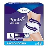 TENA Pants Pus Night, 12 Stück, Cuottes Pus Night, L, 4 Stück