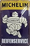 MICHELIN Männchen Blechschild Werkstatt Garage KFZ Retro Werbung 20 x 30