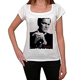 Quentin Tarantino Camera Damen T-Shirt - Weiß, M, t Shirt Damen, Geschenk