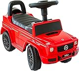 Rutscherauto Mercedes G350d, Babyrutscher mit leisen Kunststoffrädern, Kinderfahrzeug, R