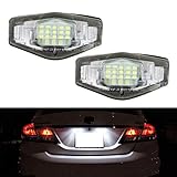 LED Kennzeichenbeleuchtung Nummernschildbeleuchte kompatibel mit Accord 7 Civic 7 Hatchback 8 Stufenheck