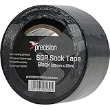 Precision Unisex Sport Sock SGR Sockenband, 38 mm, Schwarz, 5 Stück, One S