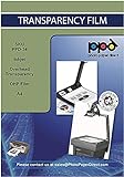 PPD 5 x A4 Inkjet OHP Overheadfolie - Premium Transparentfolie mit verbesserter mikroporöser Beschichtung für vollfarbige und sofort trocknende Ausdrucke - geeignet für alle Tintenstrahldrucker - PPD34-5