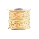 PH PandaHall 1.5mm/ 100 Yards Nylon Blinds String Lift Cord Replacement Braided Lift Shade Cord Pull String Rope for Rollers Windows Roman Shade Repair, Light Khak