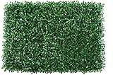 GHLSDXTJ Künstliche Efeu Garten Sichtschutz 12 STÜCKE Künstliche Buchsbaumplatten UV-geschützte Künstliche Buchsbaumhecke Hintergrund Outdoor Gartenplatten Grüne Wand Hintergrund (Color:5pcs)