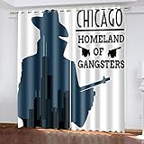 XKSJWY Vorhang Blickdicht 3D Grauer Mann Hintergrund Muster Ösenschal 2Er Set 200X160Cm Fenster Gardinen Mit Ösen Verdunkelungsvorhang Wohnzimmer Kinderzimmer Thermovorhang Schallschutz Vorhäng
