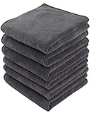 Mikrofaser Make-Up Entferner Tuch Radierer Ultraweich Gesichtsreinigungstuch Waschlappen Gesicht Wiederverwendbar 30cm x 30 cm 6 St¨¹ck G