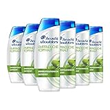 Head & Shoulders Empfindliche Kopfhaut Anti Schuppen Shampoo, 6er Pack (6 x 300 ml), Bei Fettigem Haar, Shampoo gegen Schuppen, 72 Stunden Schutz Vor Schuppen, Juckreiz Und Trockenheit, Mit Aloe V