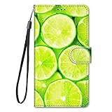 Miagon Full Body Flip PU Leder Schutzhülle für Samsung Galaxy S5,Bunt Muster Hülle Brieftasche Case Cover Ständer mit Kartenfächer,Z