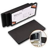 Garagen-Wandschutz selbstklebend - EXTRA DICK 40 x 20 x 2 cm - Optimaler Auto Türkantenschutz schnell & leicht montiert (4er Set Streifen)