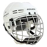 Bauer Helm mit Gitter IMS 5.0, Kopfumfang 52-57, in der Farbe w