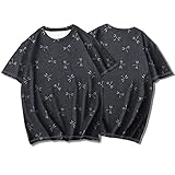 SSBZYES Herren T-Shirts Kurze Ärmel Herren Blumen T-Shirts Herren Plus Size T-Shirts Plus Size Tops Herren Sommer Rundhals T-Shirts Locker und B