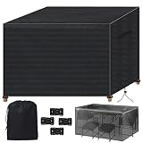 Abdeckung Für Gartenmöbel Wasserdicht Oxford Gewebe Gartentische Abdeckung 210x110x70cm Mit Zugkordel Gartentischabdeckung Abdeckhaube Gartentisch Schutzhülle W