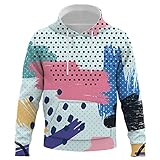 Unisex 3D Druck Hoodies Hoodie Kapuzenpullover Lässige Kapuzenjacke Kapuzenpullis Langarm Sweatshirt Pullover Pulli Mit Taschen Kapuze Für Herren Damen Graffiti B