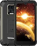 DOOGEE S59 (Offiziell) Outdoor Smartphone (2021) ohne Vertrag 10050mAh Akku Android 10 5.71 Zoll Qcta-Core Handy 4GB RAM+64GB ROM/256GB 16+8MP Kameras IP68/IP69K NFC GPS (Schwarz)