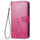 GOKEN Hülle für vivo Y21s / vivo Y21 / vivo Y33s, Schutzhülle Case Cover TPU/PU Leder Flip Brieftasche Handytasche mit Kartenfächer & Standfunktion & Muster, Klapp Handyhülle,