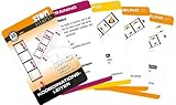 STOP! Fitness | Koordinationsleiter (Speed Ladder) | Trainingskarten Übungskarten, deutsche Version, Kartengröße 66 x 100 mm mit Kunststoffbox - SAQ S