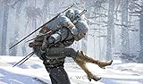 WMYZSHDWZ Geralt von Rivia Wlop The Witcher 3 Wilde Jagd Cirilla DIY Malen nach Zahlen Erwachsene für Kinder Handgemalt ölgemälde Kits Küche Stiften auf Vorgedruckt Geschenk Leinwand Anfäng