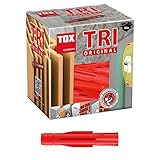 TOX Allzweckdübel Tri 14 x 75 mm, Dübel für fast alle Baustoffe, 20 Stück, 010100201