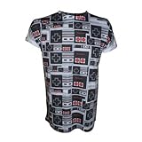 Nintendo Controller All Over Print T-Shirt, GR.XL