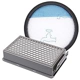 Hochwertiger HEPA Filter, Filterset für Rowenta, Moulinex, Tefal Compact Power und Cyclonic kompatibel - Bestleistung beim Saug