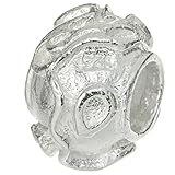 925 Sterling Silber Blatt Setzling Baum des Lebens Perle für europäische Charm-Armb