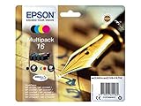 Epson original - Epson Workforce WF-2540 WF (16 / C13T16264012) - Tintenpatrone Multipack (schwarz, Cyan, Magenta, gelb)
