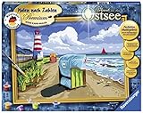 Ravensburger Malen nach Zahlen 28904 - Urlaub an der Ostsee - Für Erwachsene und Kinder ab 14 J