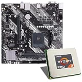 AMD Ryzen 3 PRO 4350G / ASUS Prime A520M-K Mainboard Bundle | CSL PC Aufrüstkit | AMD Ryzen 3 PRO 4350G 4X 3800 MHz, GigLAN, 7.1 Sound, USB 3.1 | Aufrüstset | PC Tuning