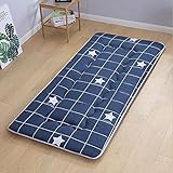 CheChe-nh Japanisch Schlafen Tatami Bodenmatratze,Atmungsaktiv Futon Tatami Matratze Pad Weich Dünn Boden Sleeping Pad Für Student Schlafsaal Matratze Faltbare-Eine 70x170cm(28x67inch)
