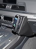 KUDA 2655 Halterung Kunstleder schwarz für Audi Q5 (FY) ab 2017
