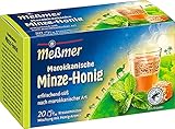 Meßmer Ländertee | Marokkanische Minze-Honig Tee | 20 Teebeutel | Glutenfrei | Lak