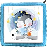 K002 | Schutzcover Schutzfolie für Toniebox selbstklebende passgenaue Folie Motive Zubehör für Kinder Spielzeug Aufkleber Sticker (Nr. 6 Pinguin)
