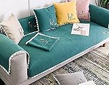 Fsogasilttlv Sofa Cover Sesselbezug,Deko Kissenbezüge Modern, Outdoor Kissenbezüge Luxus Kissenbezüge für Couch Schlafsofa Dunkelgrün 45 * 45