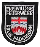 Freiwillige Feuerwehr - Kreis Paderborn - Ärmelabzeichen - Abzeichen - Aufnäher - Patch - Motiv 2