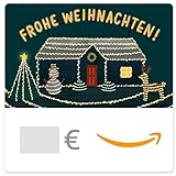 Digitaler Amazon.de Gutschein (Haus mit Weihnachtsbeleuchtung)