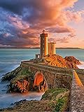 ZMGYA Puzzle 1000 Teile-Puzzlespiel lighthouse-500Erwachsene und Kinder ab 10 Jahren1000 Teile Puzzle für Erwachsene und Kinder ab 14 Jahren,