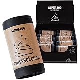 alphazoo Pupssäckchen Hundekotbeutel biologisch abbaubar 600 St. kompostierbare Kotbeutel für Hunde | auslaufsichere und flüssigkeitsbeständige Hundetü
