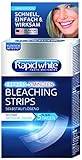 Rapid White Bleaching Strips, sichtbare Zahnaufhellung in nur 5 Tagen, ohne Wasserstoffperoxid, für weißere Zähne, Express-Bleaching für Z