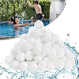 Filter Balls 700g ersetzen 25 kg Filtersand, Filterbälle für Pool, Schwimmbad, Filterpumpe, Aquarium S