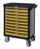 Werkstattwagen Pearl Line grau und gelb, 9 Schub