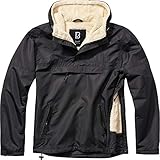 Brandit Windbreaker Sherpa, Schwarz, Größe M