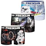 FREEGUN Star Wars Herren Boxershorts Funny Stormtrooper Krieg der Sterne Meme Druck 3er Pack S M L XL XXL, Größe:XXL, Farbe:Motivmix 5