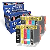 Alaskaprint 10x kompatible Druckerpatronen als Ersatz für Canon PGI-5 XL + CLI-8 XL Multipack für Canon Pixma IP4200 IP4300 IP3300 IP4500 IP5200 MP500 IP3500 iX4000 IX5000 MP510 MP520 MP530 MP610 MP810 IP5300 MP970