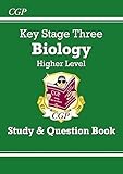 KS3 Biology Study & Question Book - Higher: ideal for catch-up and learning at home (CGP KS3 Science) (English Edition)