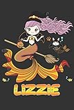 Lizzie: Lizzie Halloween Beautiful Mermaid Witch Want To Create An Emotional Moment For Lizzie?, Show Lizzie You Care With This Personal Custom Gift ... Very Own Planner Calendar Notebook J