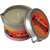 Amor Vibratissimo® Massagekerze'Peach Grace', 50ml, in attraktiver Dose mit Ausgieß